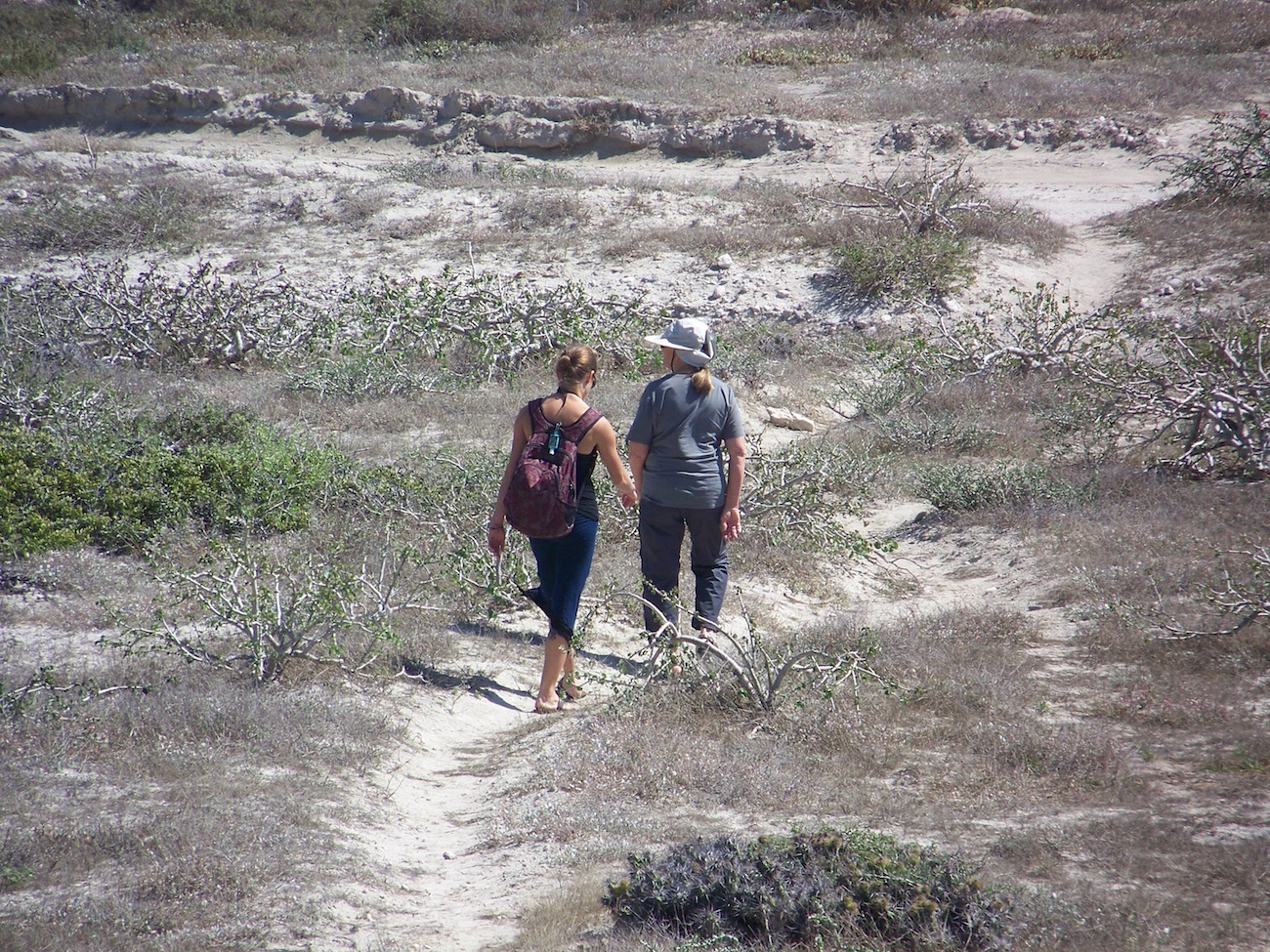 A hike near Playas Pacificas