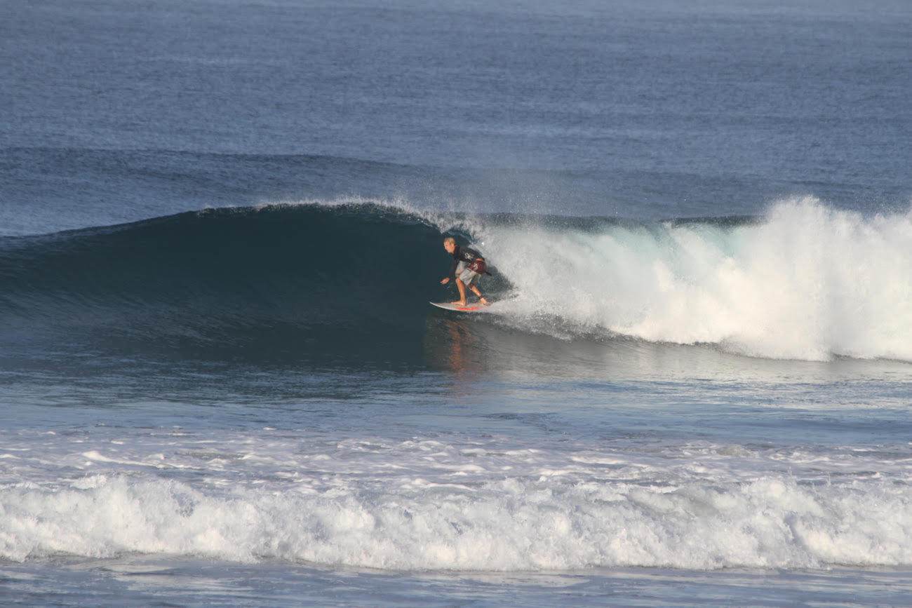 Surfing at Playas Pacificas